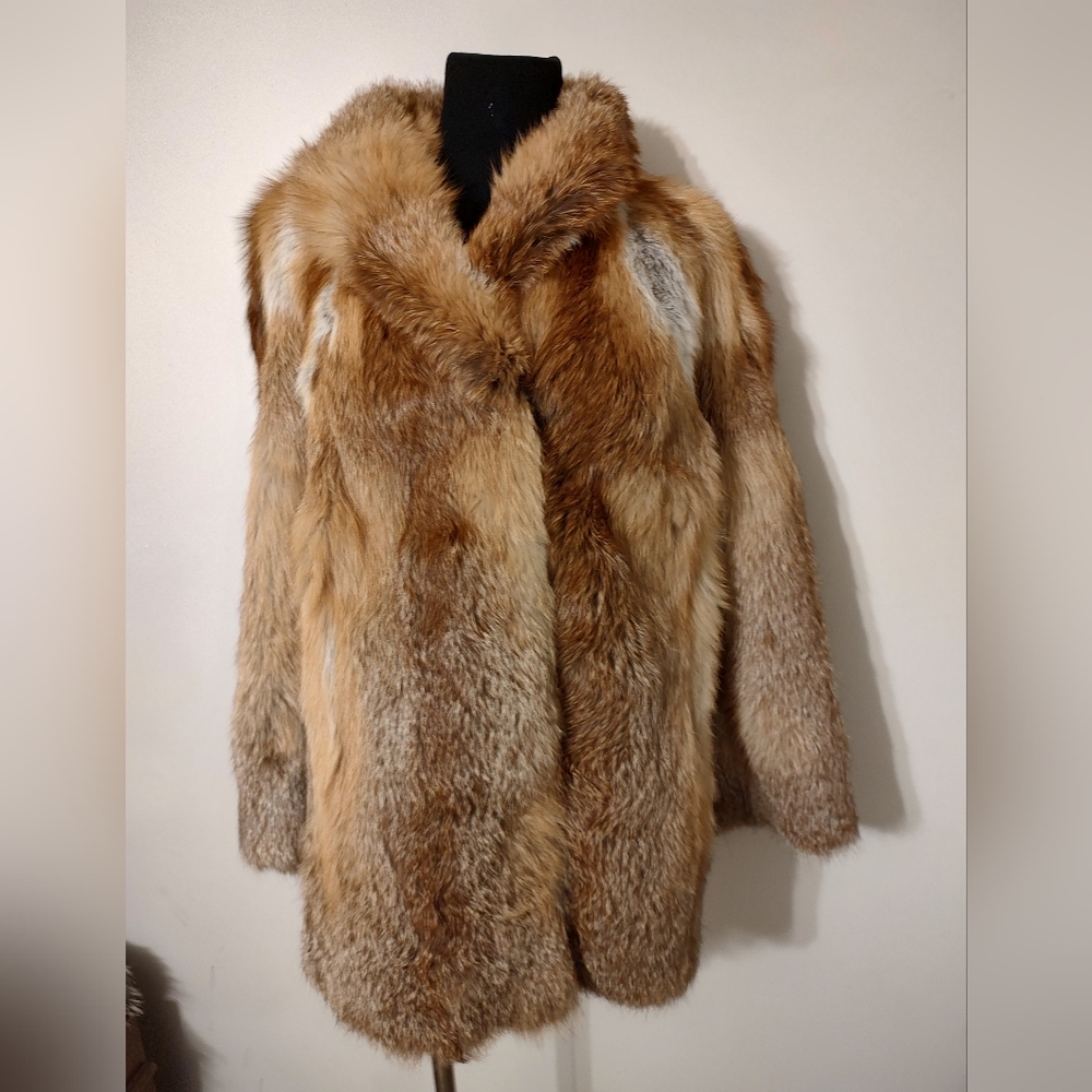 Red Fox Fur Coat